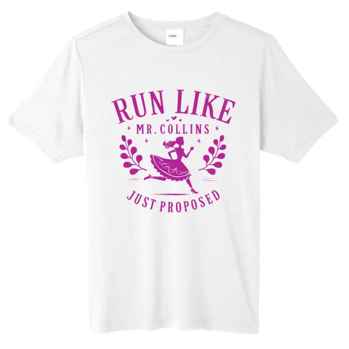 Run Like Mr Collins Just Proposed Vintage ChromaSoft Performance T-Shirt