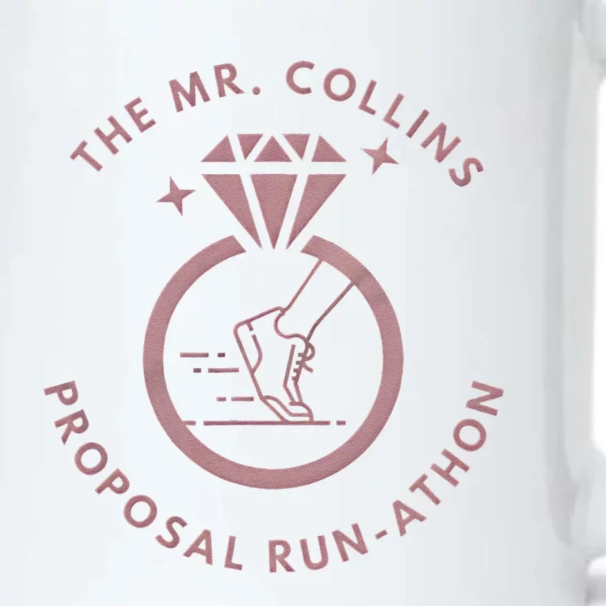 Run Like Mr Collins Just Proposed Funny Books And Running Black Color Changing Mug