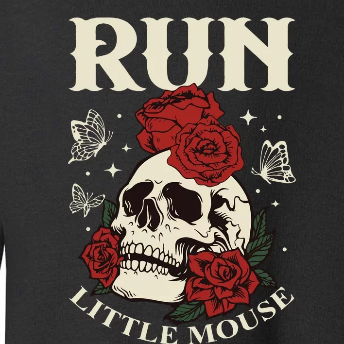 Run Little Mouse Haunting Adeline Toddler Sweatshirt