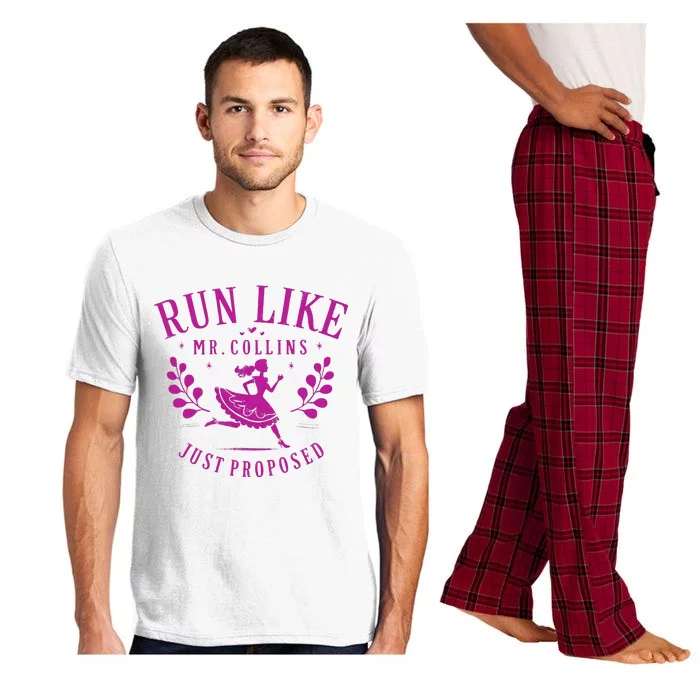 Run Like Mr Collins Just Proposed Vintage Pajama Set