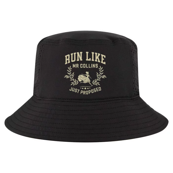 Run Like Mr Collins Just Proposed Cool Comfort Performance Bucket Hat