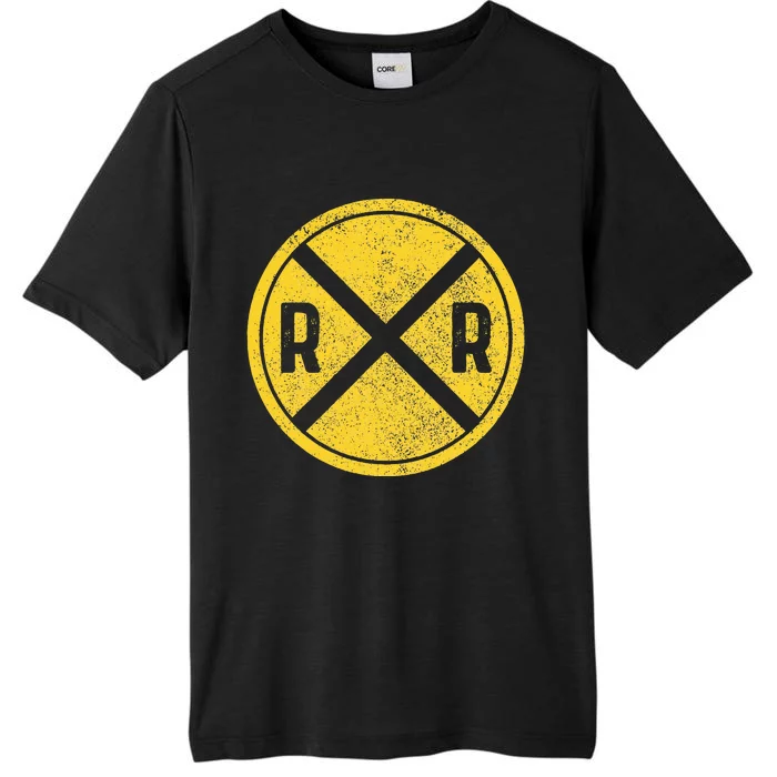 Railroad Locomotive Model Train Lover ChromaSoft Performance T-Shirt