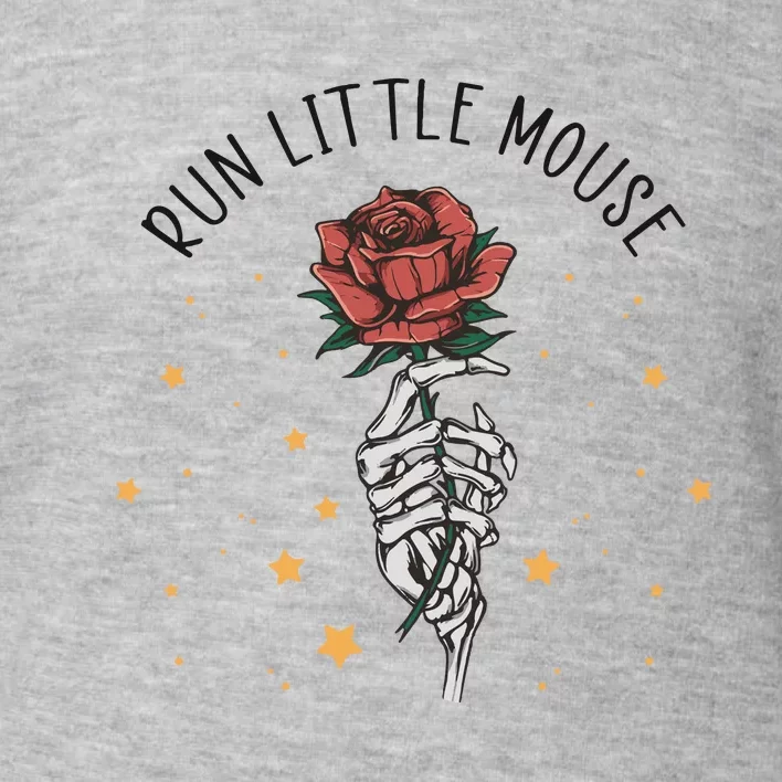 Run Little Mouse Haunting Adeline Toddler Sweatshirt