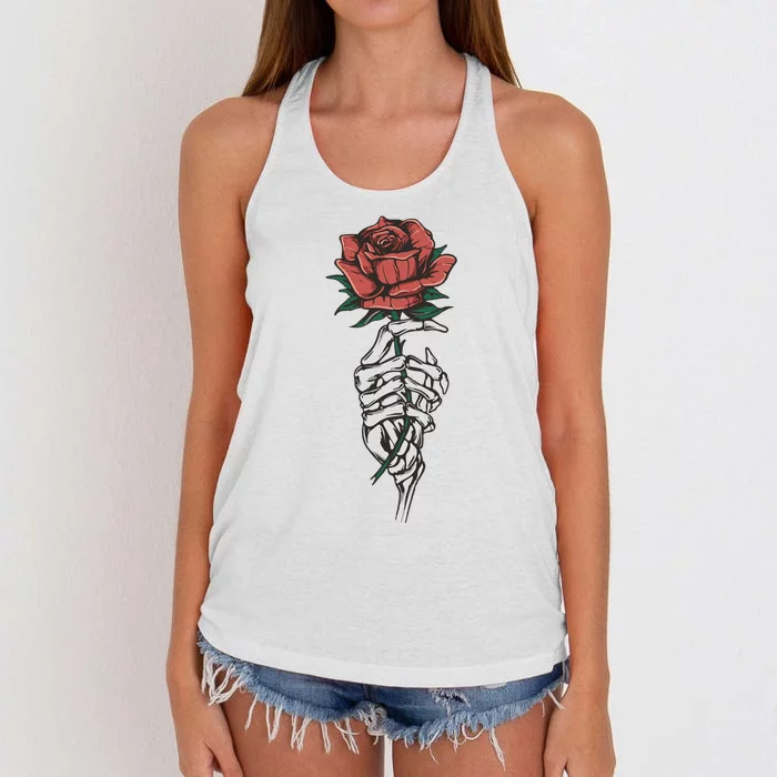 Run Little Mouse Women's Knotted Racerback Tank