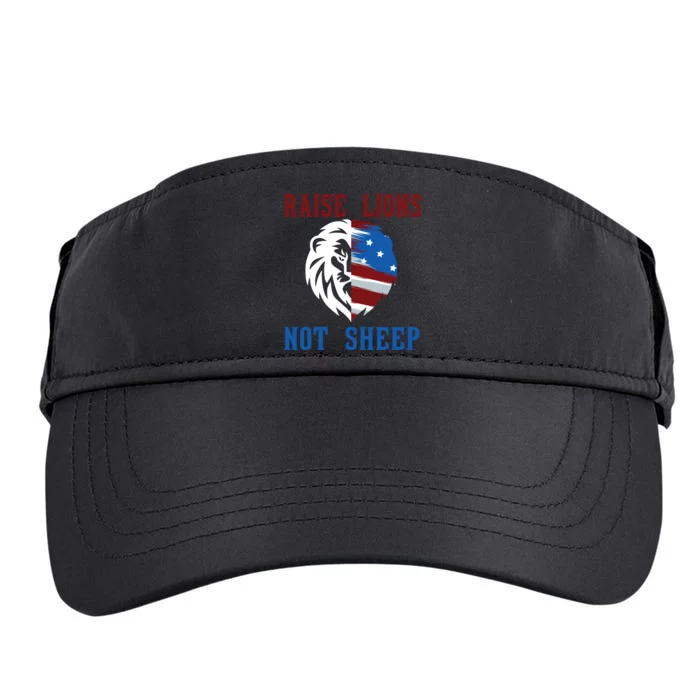 Raise Lions Not Sheep Adult Drive Performance Visor