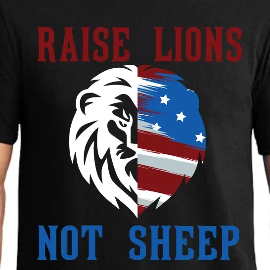 Raise Lions Not Sheep Pajama Set