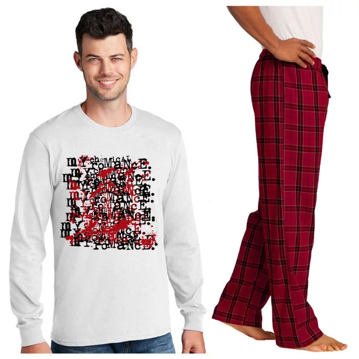 Revenge Logo On Repeat Long Sleeve Pajama Set