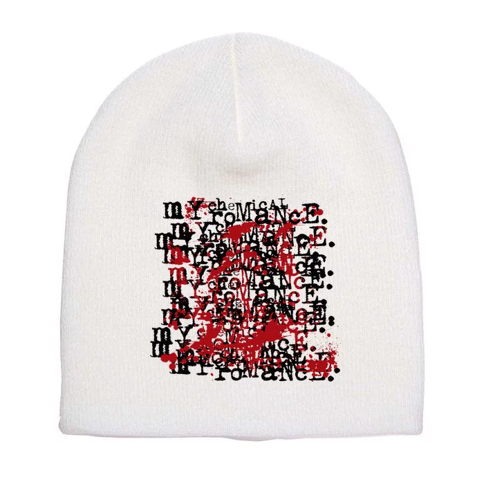 Revenge Logo On Repeat Short Acrylic Beanie