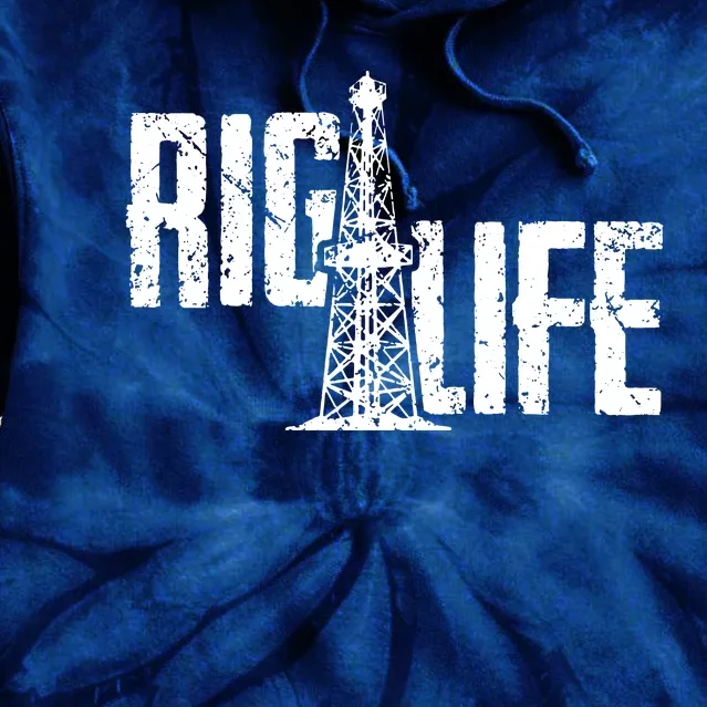 Rig Life Oilfield Tie Dye Hoodie