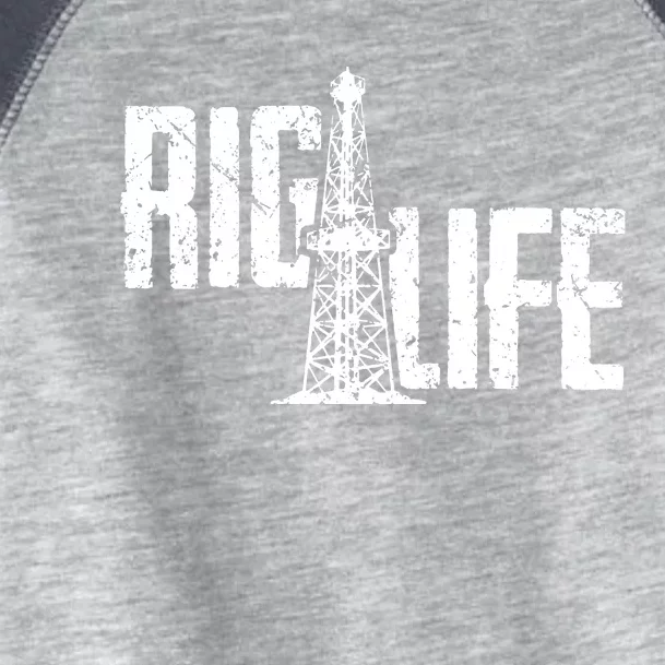 Rig Life Oilfield Toddler Fine Jersey T-Shirt