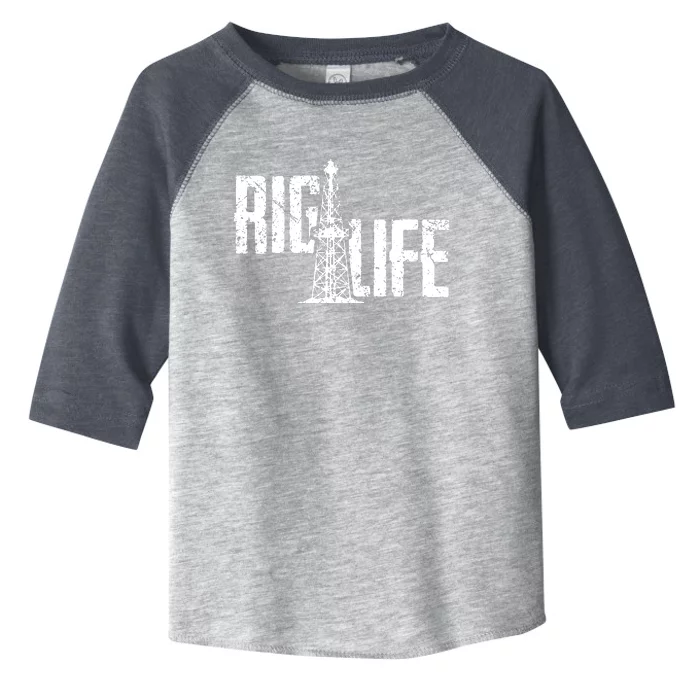 Rig Life Oilfield Toddler Fine Jersey T-Shirt