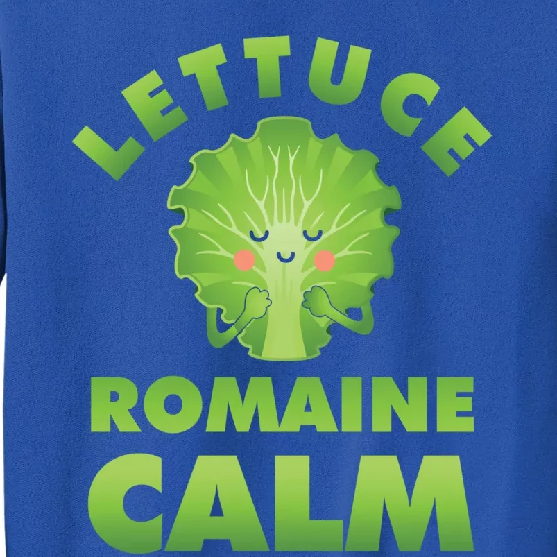 Romaine Lettuce Pun Vegan Vegetarian Gift Sweatshirt