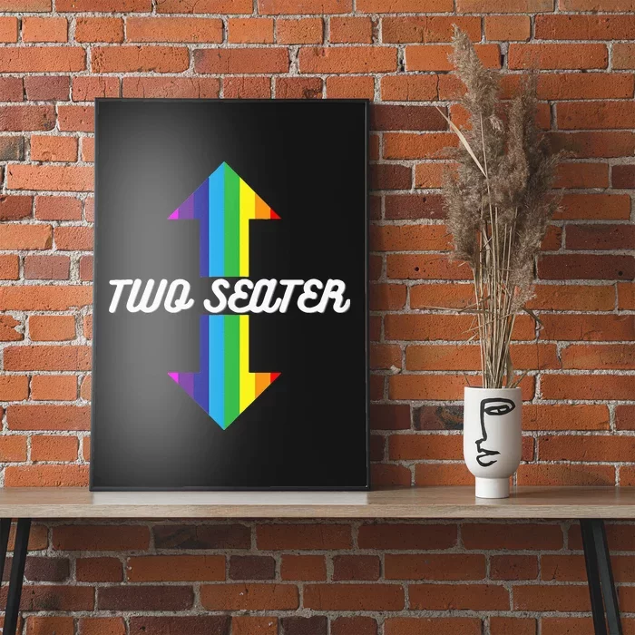 Rainbow Lgbt Pride Two Seater Poster