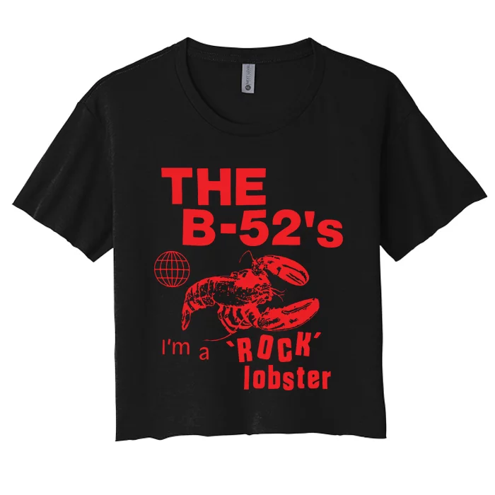 Rock Lobster Women's Crop Top Tee