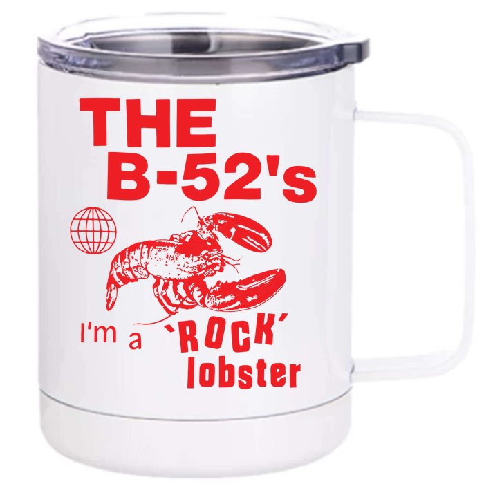 Rock Lobster Front & Back 12oz Stainless Steel Tumbler Cup