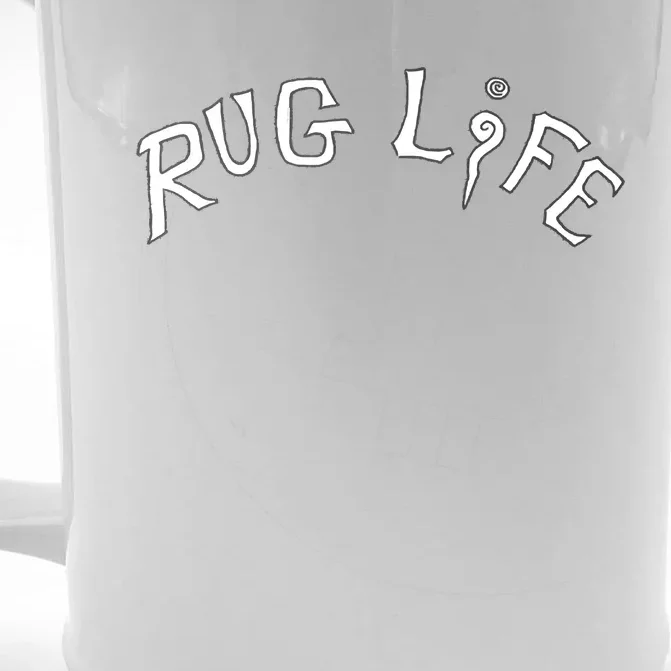 Rug Life Front & Back Beer Stein