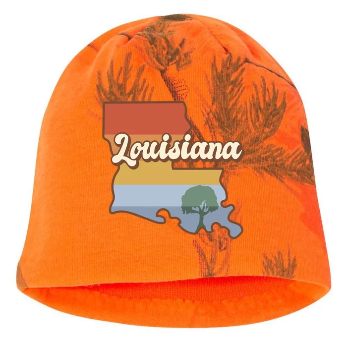 Retro Louisiana Kati - Camo Knit Beanie