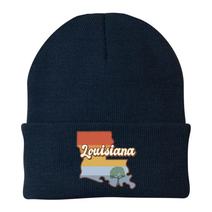 Retro Louisiana Knit Cap Winter Beanie