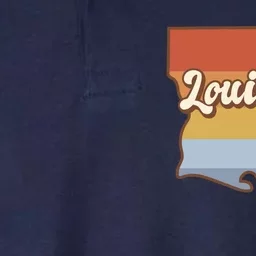 Retro Louisiana Softstyle Adult Sport Polo