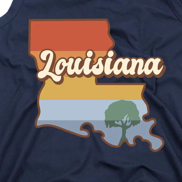 Retro Louisiana Tank Top