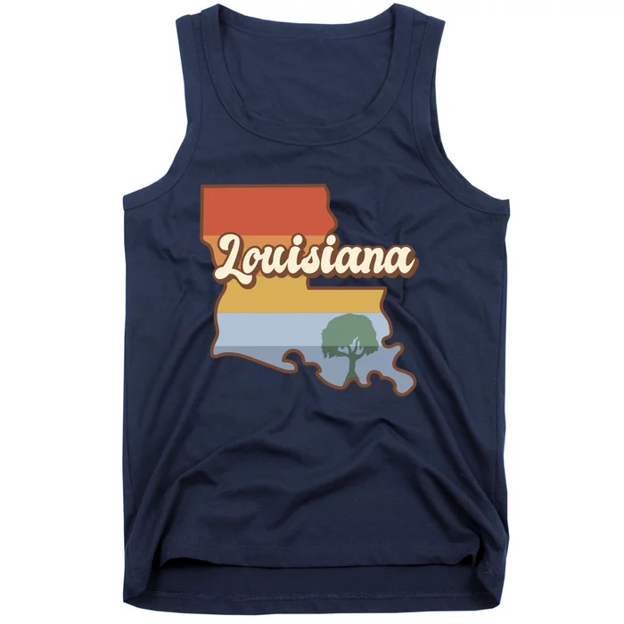 Retro Louisiana Tank Top