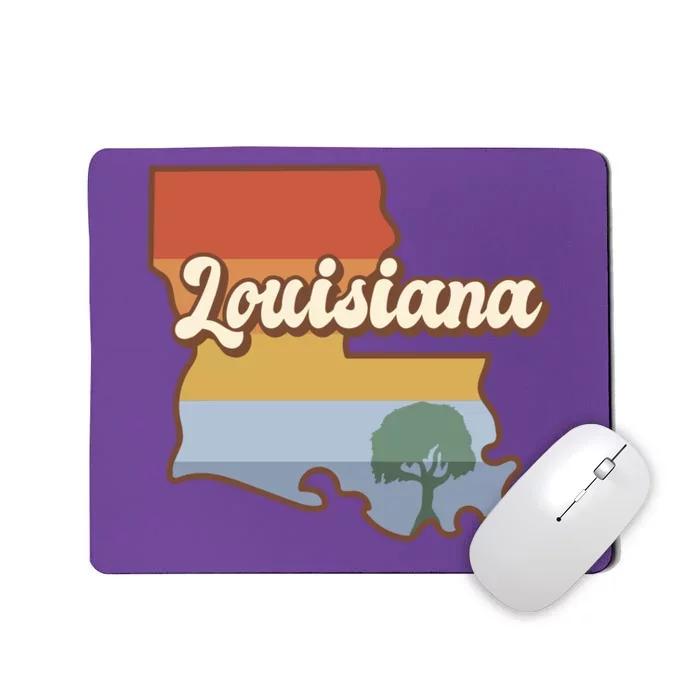 Retro Louisiana Mousepad