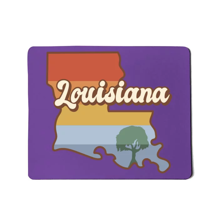 Retro Louisiana Mousepad