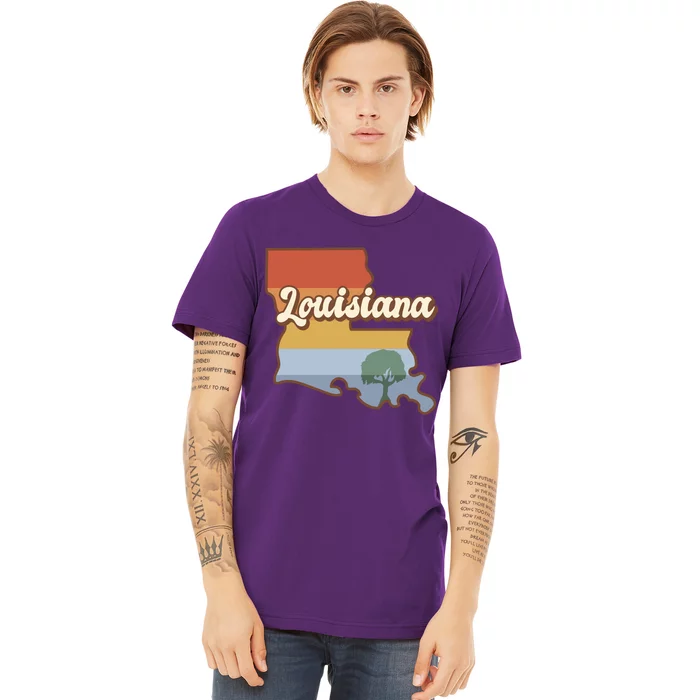 Retro Louisiana Premium T-Shirt