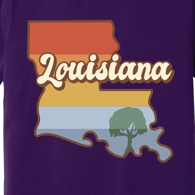 Retro Louisiana Premium T-Shirt