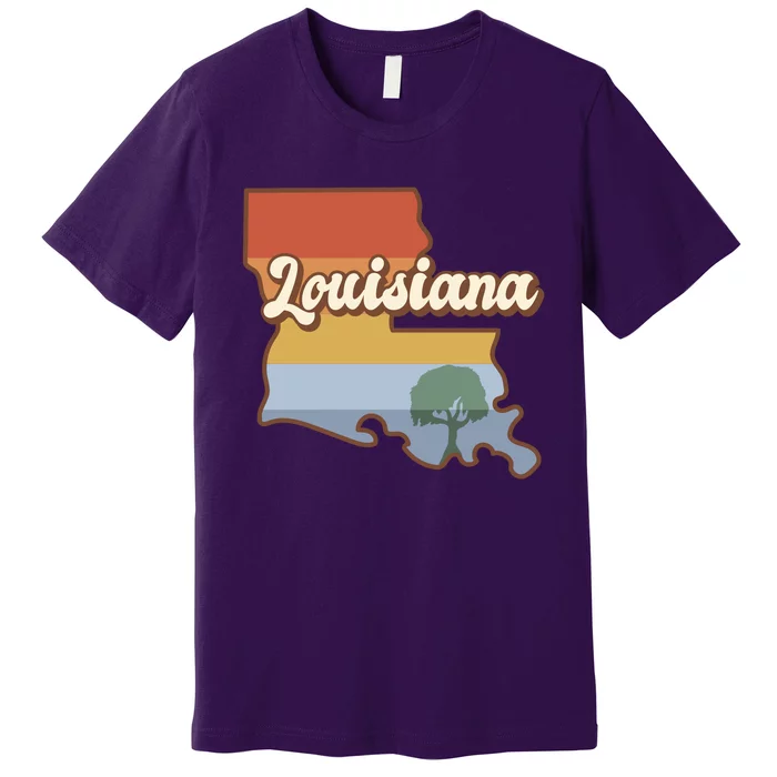 Retro Louisiana Premium T-Shirt