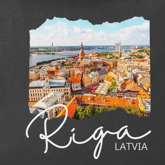 Riga Latvia Zip Tote Bag