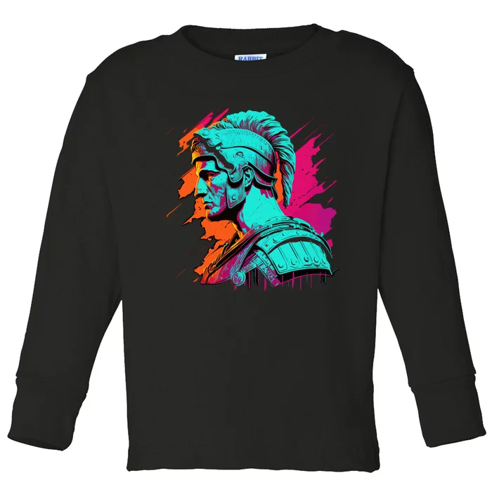 Roman Legionnaire Toddler Long Sleeve Shirt