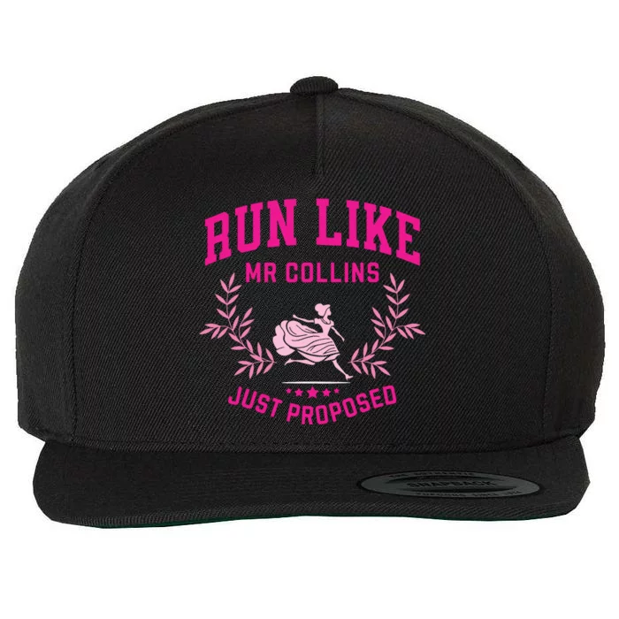 Run Like Wool Snapback Cap