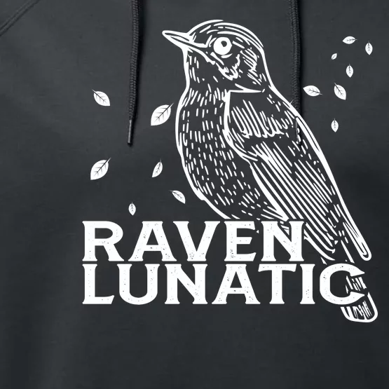 Raven Lunatic Performance Fleece Hoodie