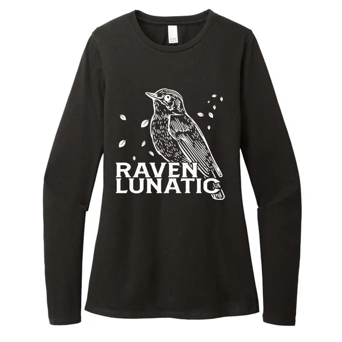 Raven Lunatic Womens CVC Long Sleeve Shirt