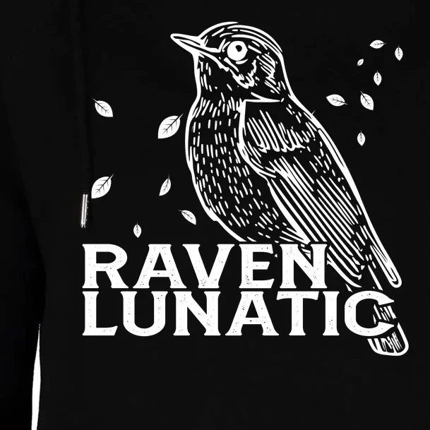 Raven Lunatic Womens Funnel Neck Pullover Hood