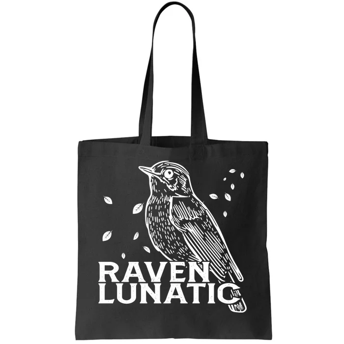 Raven Lunatic Tote Bag