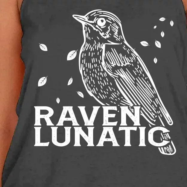 Raven Lunatic Women's Knotted Racerback Tank