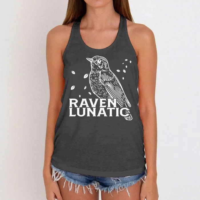 Raven Lunatic Women's Knotted Racerback Tank