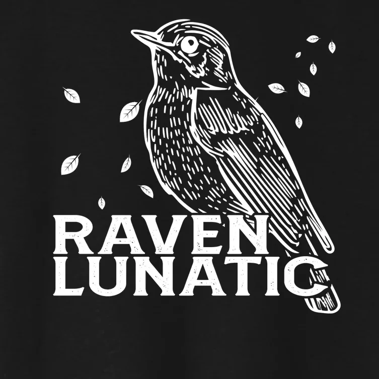 Raven Lunatic Women's Crop Top Tee