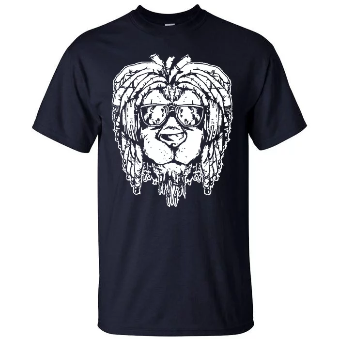 Rasta Lion Tall T-Shirt