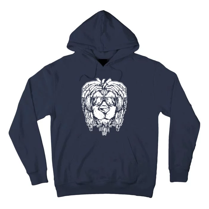 Rasta Lion Tall Hoodie