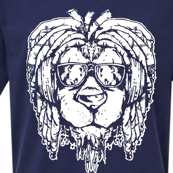 Rasta Lion Sueded Cloud Jersey T-Shirt