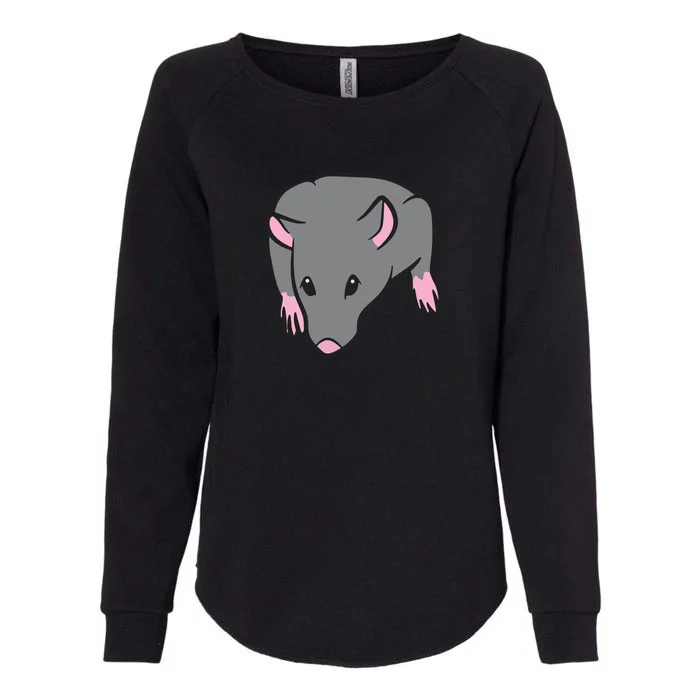 Rat Lover Rat In A Pocket Womens California Wash Sweatshirt