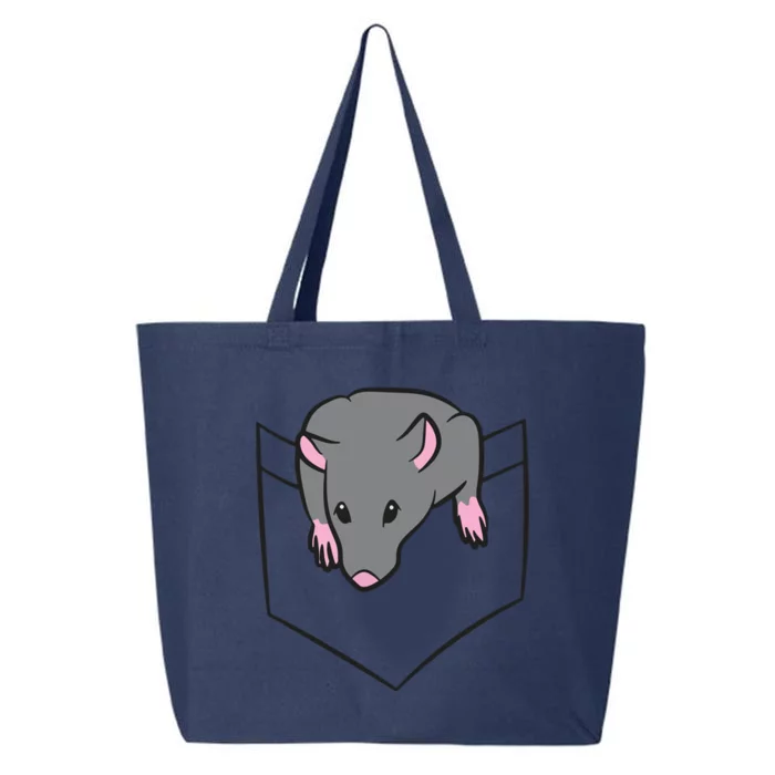 Rat Lover Rat In A Pocket 25L Jumbo Tote