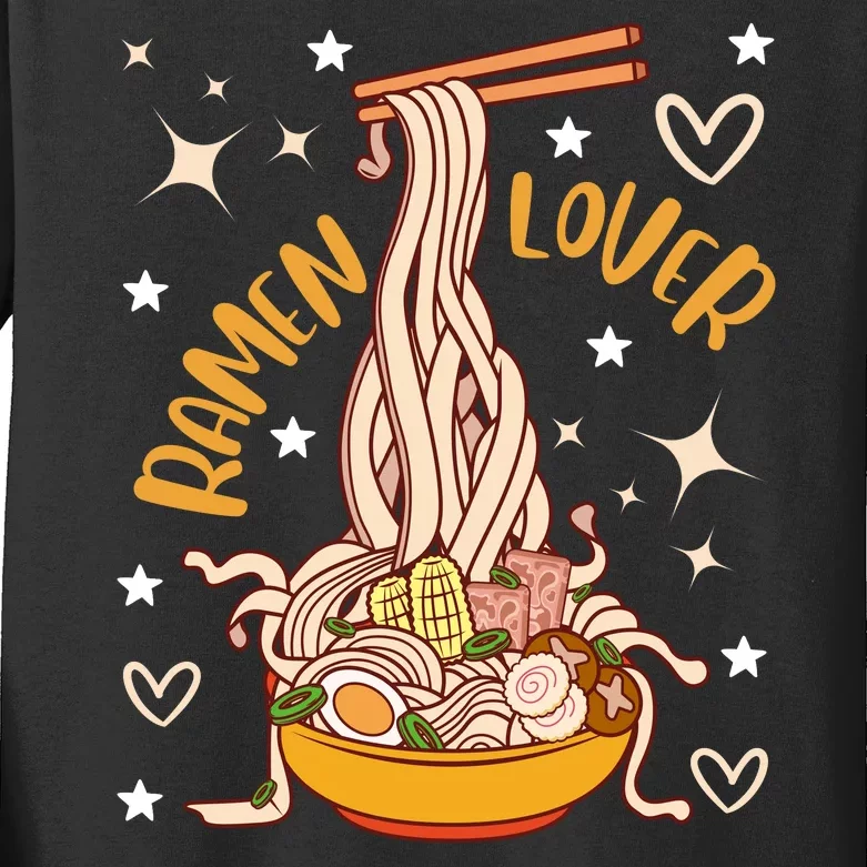 Ramen Lover Kids Long Sleeve Shirt