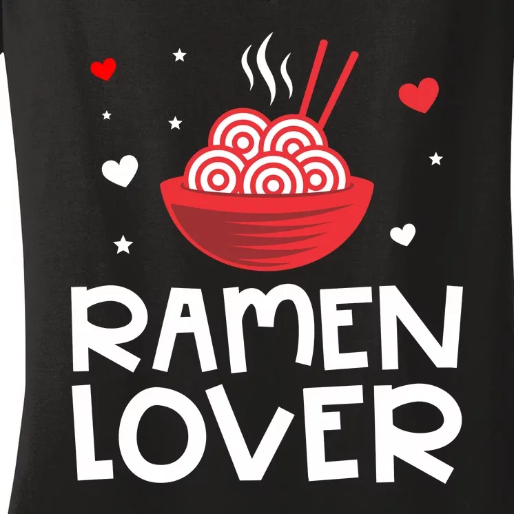 Ramen Lover Women's V-Neck T-Shirt