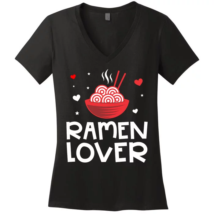 Ramen Lover Women's V-Neck T-Shirt