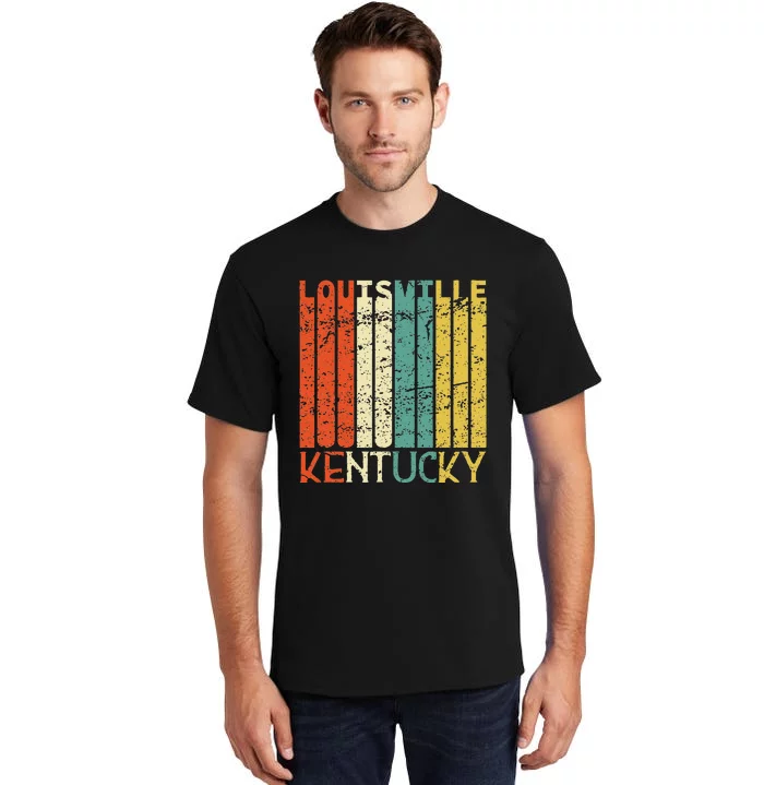 Retro Louisville Residents State Kentucky Tall T-Shirt