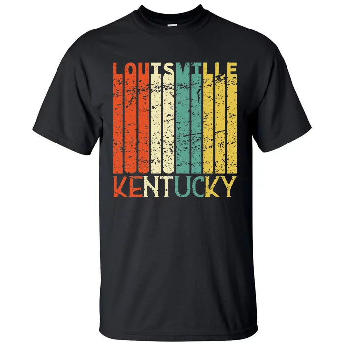 Retro Louisville Residents State Kentucky Tall T-Shirt